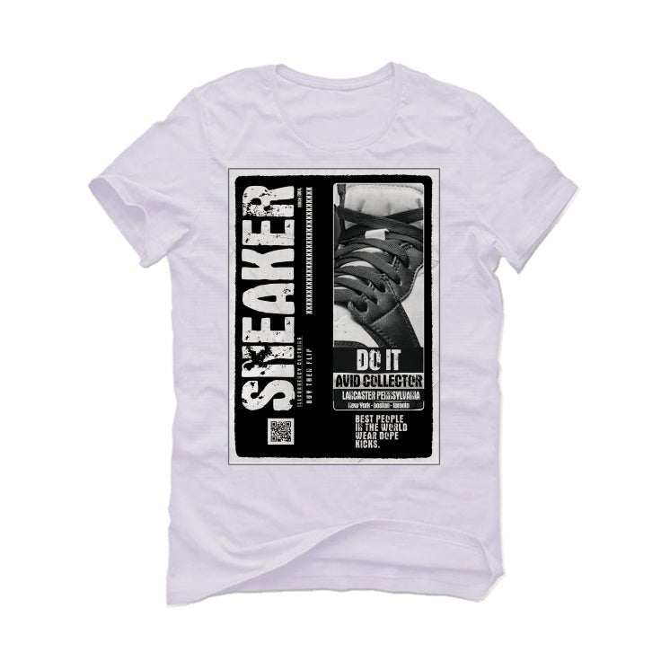 Air Jordan 1 High 85 Black White - White T-Shirt (SNEAKERS COLLECTOR)