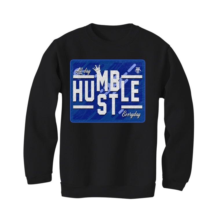 AIR JORDAN 14 “HYPER ROYAL” Black T-Shirt (ALWAYS HUSTLE) - illCurrency Sneaker Matching Apparel