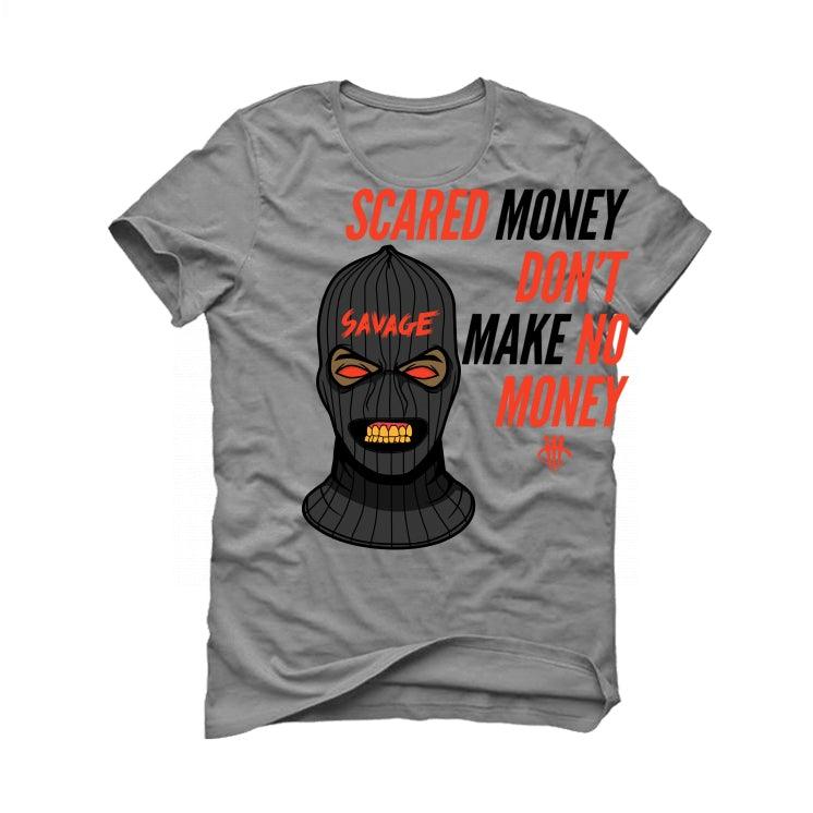 Adidas YEEZY BOOST 350 V2 “Beluga Reflective” Grey T-Shirt (Scared money) - illCurrency Sneaker Matching Apparel