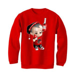 Yeezy Foam Runner Vermiliion Red T-Shirt (Henny baby) - illCurrency Sneaker Matching Apparel