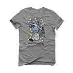 Air Jordan 5 “Racer Blue” Grey T-Shirt (angels)