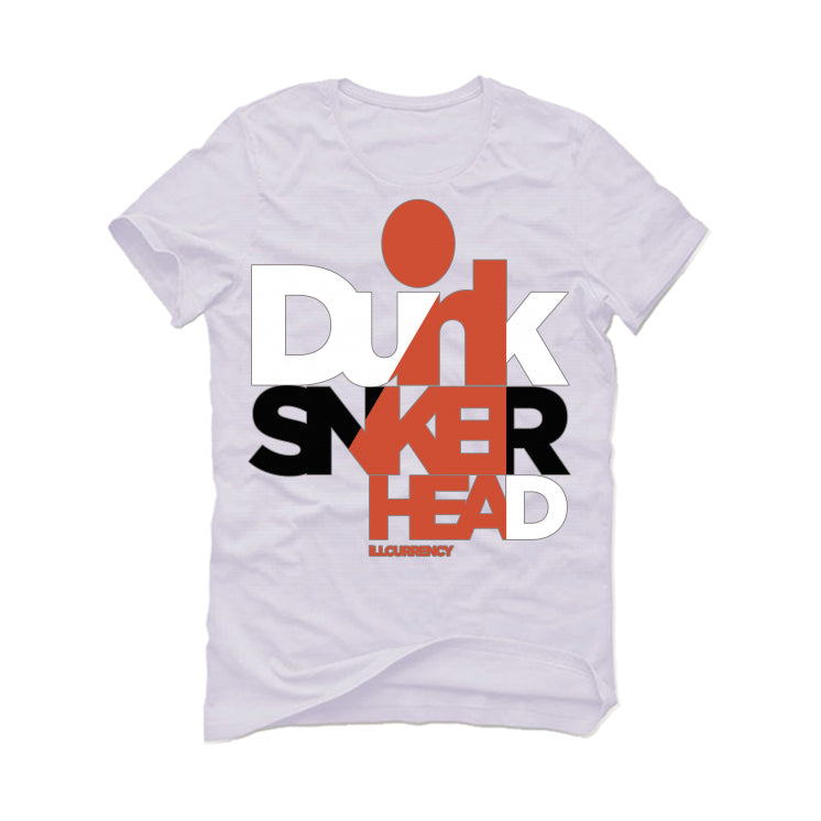 Concepts x Nike SB Dunk Low “Orange Lobster” White T-Shirt (DUNK HEAD)