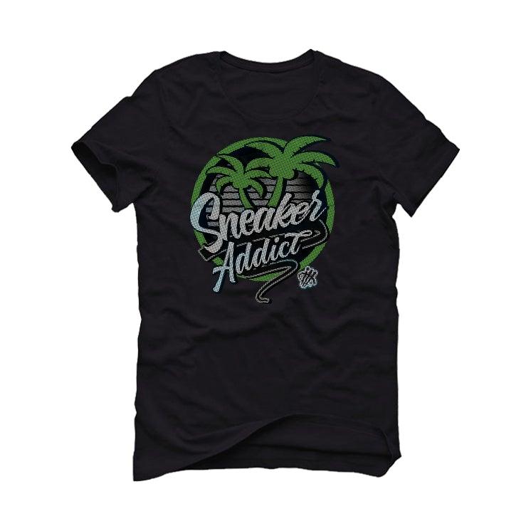 Air Jordan 6 “Electric Green” Black T-Shirt (SNEAKER ADDICT) - illCurrency Sneaker Matching Apparel
