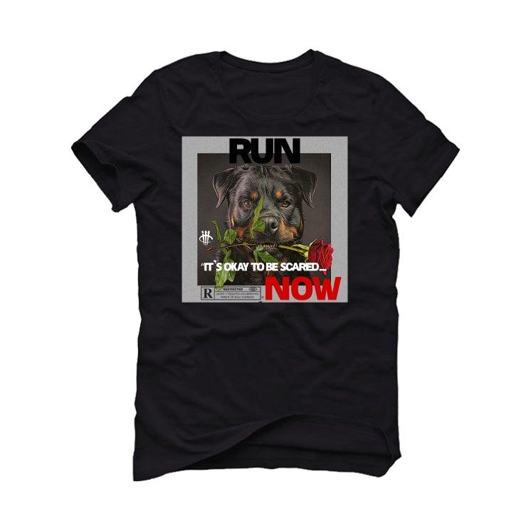 Air Jordan 9 “Particle Grey” Black T-Shirt (IT'S OKAY TO BE SCARED) - illCurrency Sneaker Matching Apparel