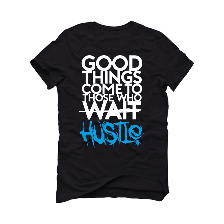 Air Jordan 13 “Black UNC” Black T-Shirt (Good Things)