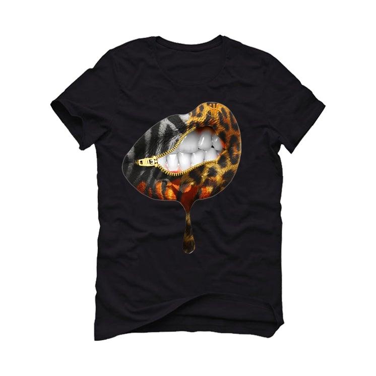 Air Jordan 3 ANIMAL Black T-Shirt (LIPS UNSEALED) - illCurrency Sneaker Matching Apparel