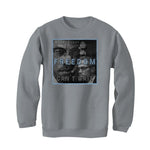 Air Jordan 11 Retro 'Cool Grey' 2021 Grey T-Shirt (FREEDOM CAN'T WAIT) - illCurrency Sneaker Matching Apparel