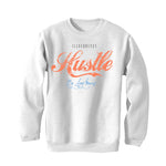 DJ Khaled x Air Jordan 5 “Crimson Bliss” White T-Shirt (Hustle By Any Means)
