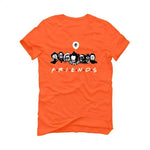 Air Jordan 5 “Shattered Backboard” 2021 Orange T-Shirt (Friends) - illCurrency Sneaker Matching Apparel