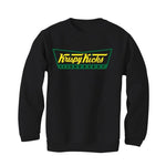 Air Jordan 5 “Oregon apple green” 2020 Black T-Shirt (Krispy Kicks) - illCurrency Sneaker Matching Apparel