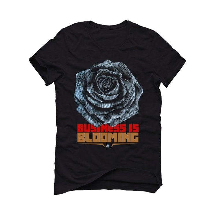 Air Jordan 6 “Washed Denim” Black T-Shirt (Blooming) - illCurrency Sneaker Matching Apparel