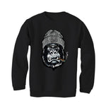 Air Jordan 11 "Jubilee" 25th Anniversary Black T-Shirt (Smokin Gorilla) - illCurrency Sneaker Matching Apparel