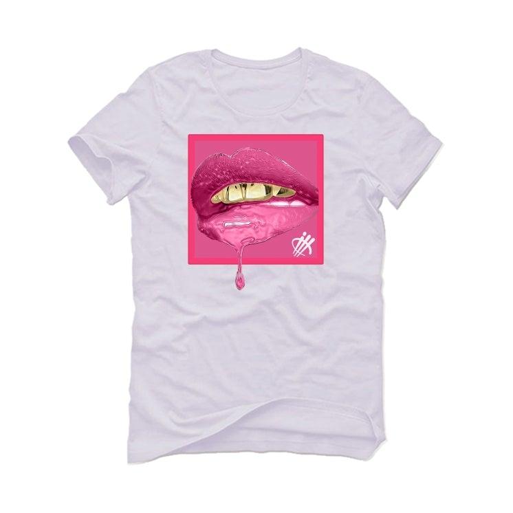 Air Jordan 12 “Hyper Pink” 2021 White T-Shirt (LIPSTICK) - illCurrency Sneaker Matching Apparel