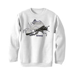 Air Jordan 5 “Concord” White T-Shirt (SPLASH SHOE)