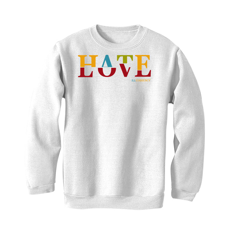 FroSkate x Nike SB Dunk High "All Love No Hate" White T-Shirt (Hate Love)