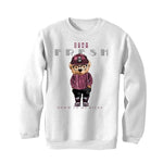 Air Jordan 1 High “Bordeaux” 2021 White T-Shirt (Stay Fresh Down to My kicks) - illCurrency Sneaker Matching Apparel
