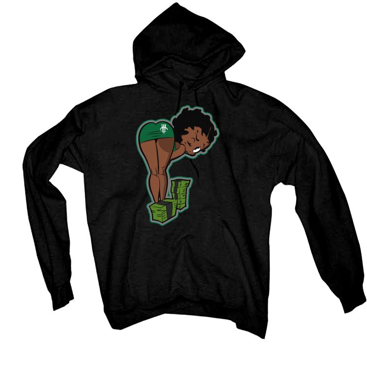Air Jordan 1 High OG “Lucky Green” | illcurrency Black T-Shirt (BOO)