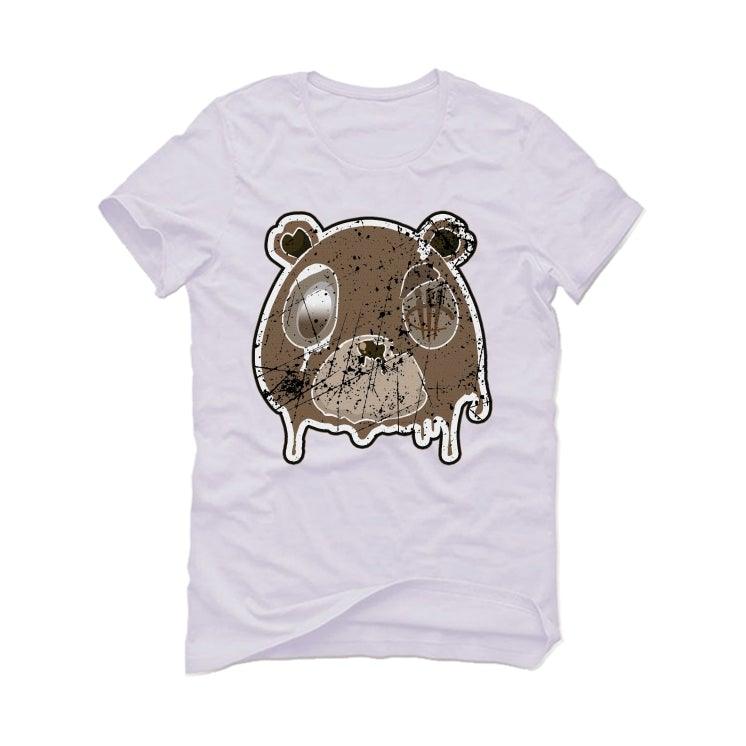 YEEZY BOOST 350 V2 EARTH White T-Shirt (BEARZ) - illCurrency Sneaker Matching Apparel