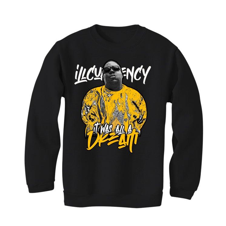 Nike dunk low "goldenrod" Black T-Shirt (Was all a dream) - illCurrency Sneaker Matching Apparel