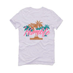 Air Jordan 10 "Super Bowl Miami" White T-Shirt (Be Humble) - illCurrency Sneaker Matching Apparel