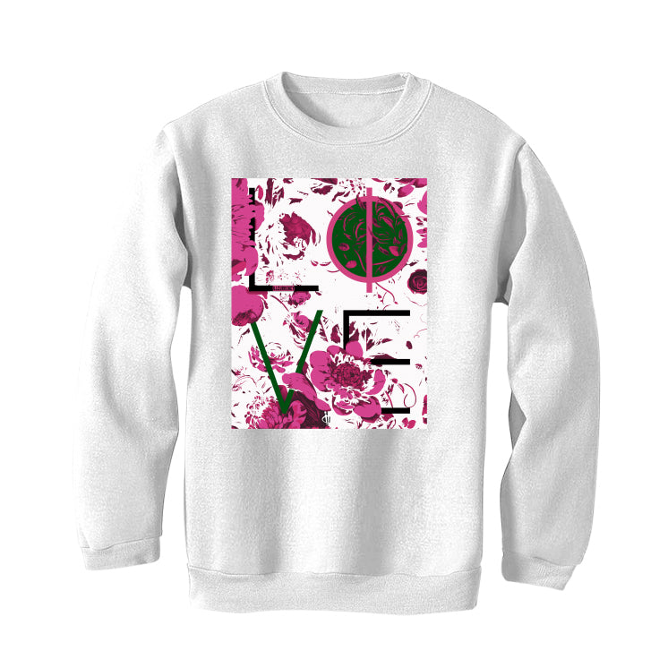 Air Jordan 12 "Floral" White T-Shirt (LOVE)