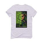 Air Jordan 6 “Electric Green” White T-Shirt (LA MEDUSSA) - illCurrency Sneaker Matching Apparel