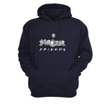 Air Jordan 11 WMNS “Midnight Navy” Navy Blue T-Shirt (F R I E N D S)