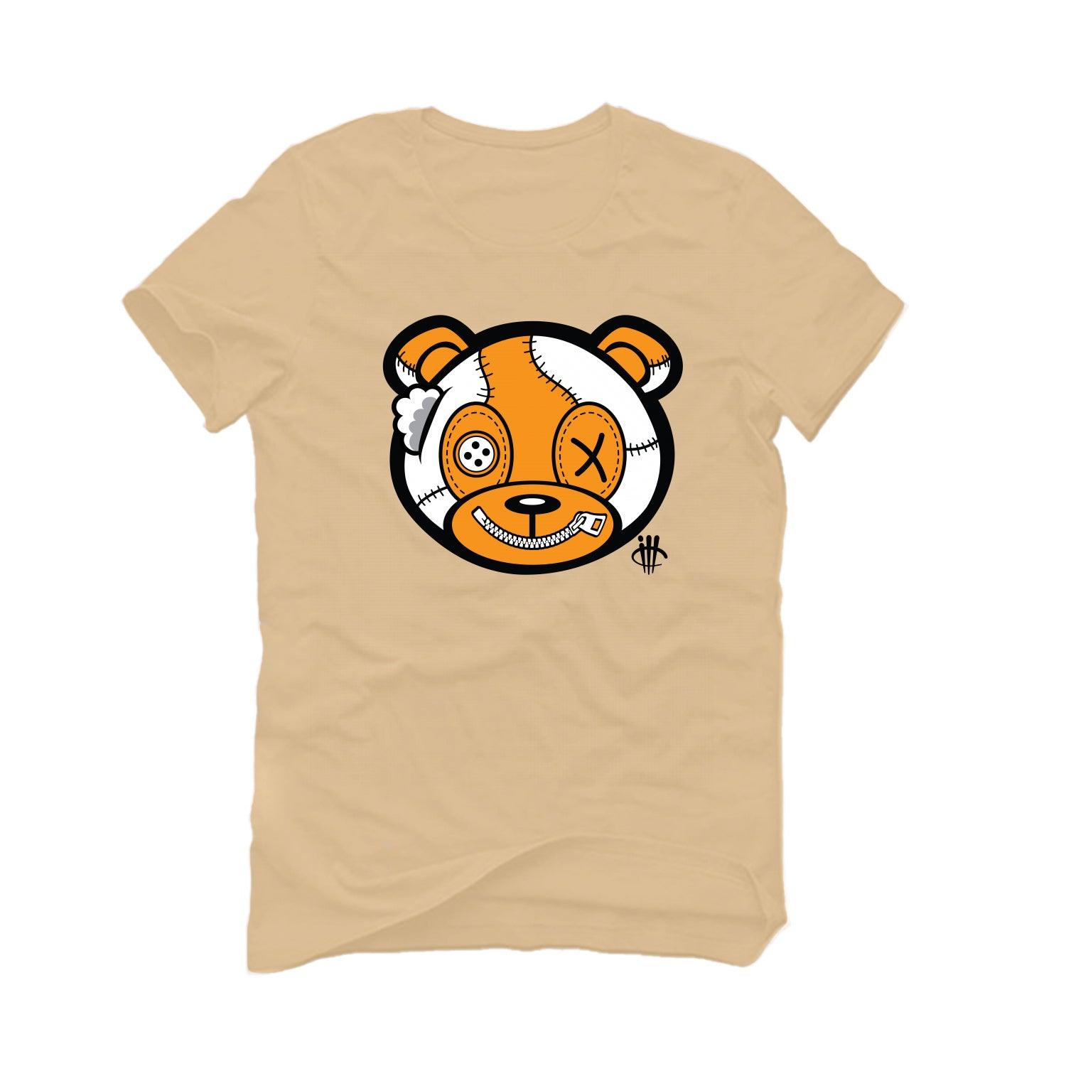 Air Jordan 1 Low OG CNY Chinese New Year 2022 Tan T-Shirt (ripped stitched ted) - illCurrency Sneaker Matching Apparel