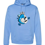 Air Jordan 13 “Black UNC” Carolina Blue T-Shirt (HALF KING BEAR)