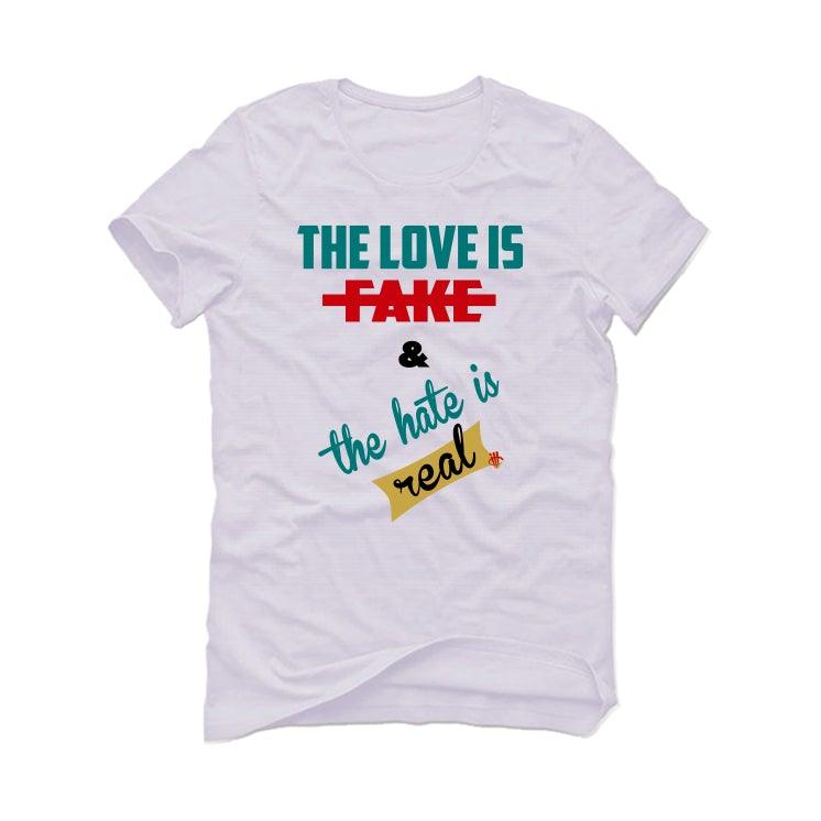 Nike Air Griffey Max 1 “Swingman” White T-Shirt (The love is fake) - illCurrency Sneaker Matching Apparel