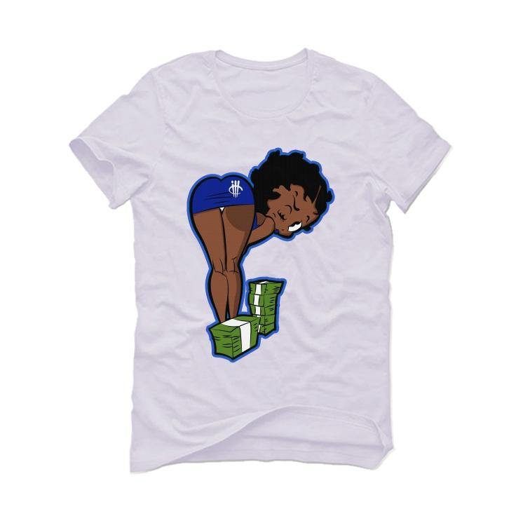 Jordan 13 “Hyper Royal” 2020 White T-Shirt (BOO) - illCurrency Sneaker Matching Apparel