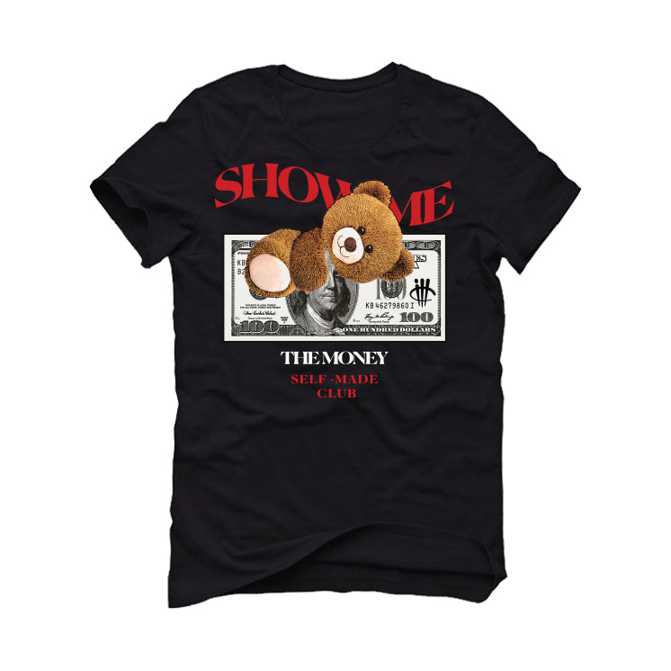 Air Jordan 9 “Fire Red” Black T-Shirt (SHOW ME)