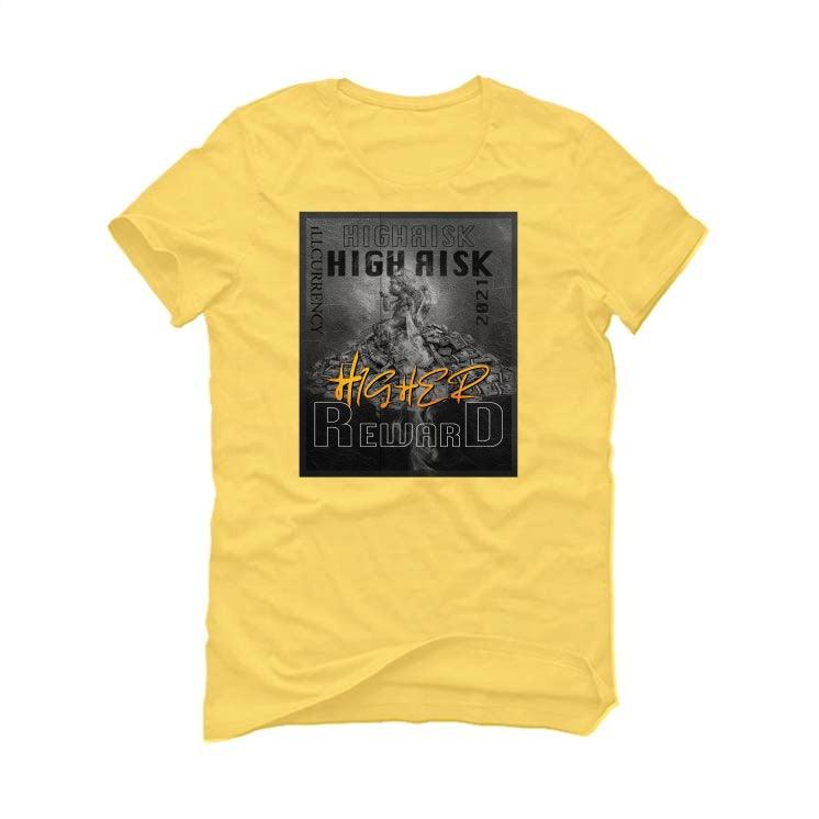 Air Jordan 4 “Lightning”2021 Yellow T-Shirt (HIGHER REWARD) - illCurrency Sneaker Matching Apparel