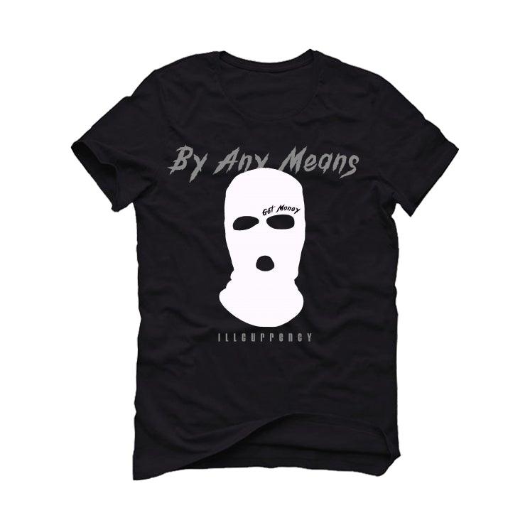 Air Jordan 11 "Jubilee" 25th Anniversary Black T-Shirt (By any means) - illCurrency Sneaker Matching Apparel
