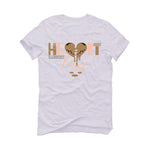 Air Jordan 2 WMNS Muslin | illcurrency White T-Shirt (Heartless)