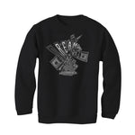 Air Jordan 6 “Metallic Silver” Black T-Shirt (CREAM)