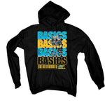Air Jordan 5 “Aqua” Black T-Shirt (BASICS)