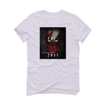 Air Jordan 13 Flint Red 2021 White T-Shirt (DEADPOOL 13) - illCurrency Sneaker Matching Apparel