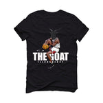 Air Jordan 1 High 85 Black White - Black T-Shirt (The Goat)