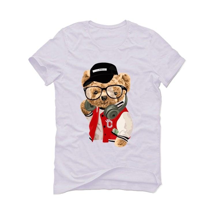 Air Jordan 3 Denim ‘Fire Red’ 2020 White T-Shirt (ill Bear) - illCurrency Sneaker Matching Apparel