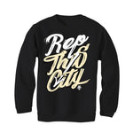 Air Jordan 4 SE Craft Photon Dust - Black T-Shirt (Rep This City)