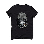 Air Jordan 11 "Jubilee" 25th Anniversary Black T-Shirt (Smokin Gorilla) - illCurrency Sneaker Matching Apparel