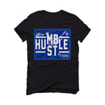 AIR JORDAN 14 “HYPER ROYAL” Black T-Shirt (ALWAYS HUSTLE) - illCurrency Sneaker Matching Apparel