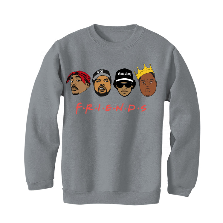 Air Jordan 4 “Infrared” Grey T-Shirt (Friends)