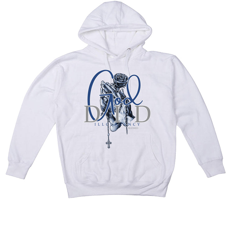 Air Jordan 13 “French Blue” White T-Shirt (God Did)