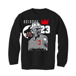 Air Jordan 12 “Playoffs” 2022 Black T-Shirt (The Goat) - illCurrency Sneaker Matching Apparel