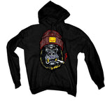 Air Jordan 5 RED AND YELLOW 2020 Black T-Shirt (G smoker) - illCurrency Sneaker Matching Apparel