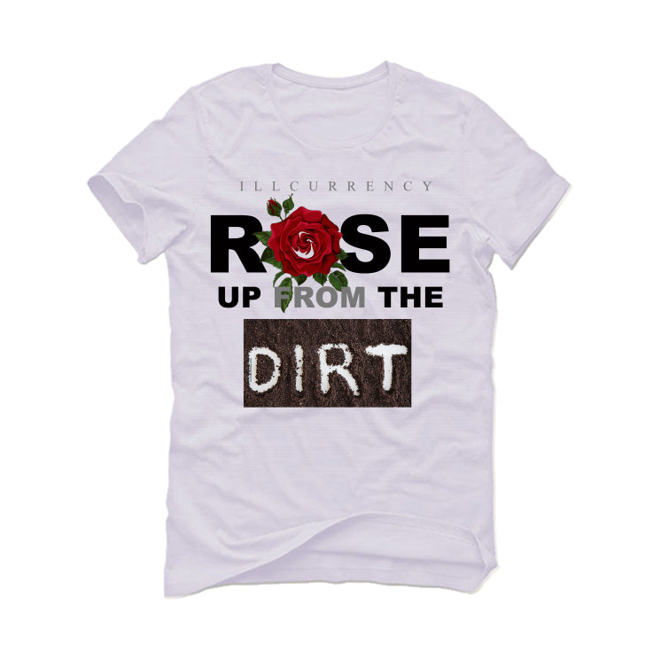 Air Jordan 1 High OG “Stage Haze” White T-Shirt (Rose up from the dirt)