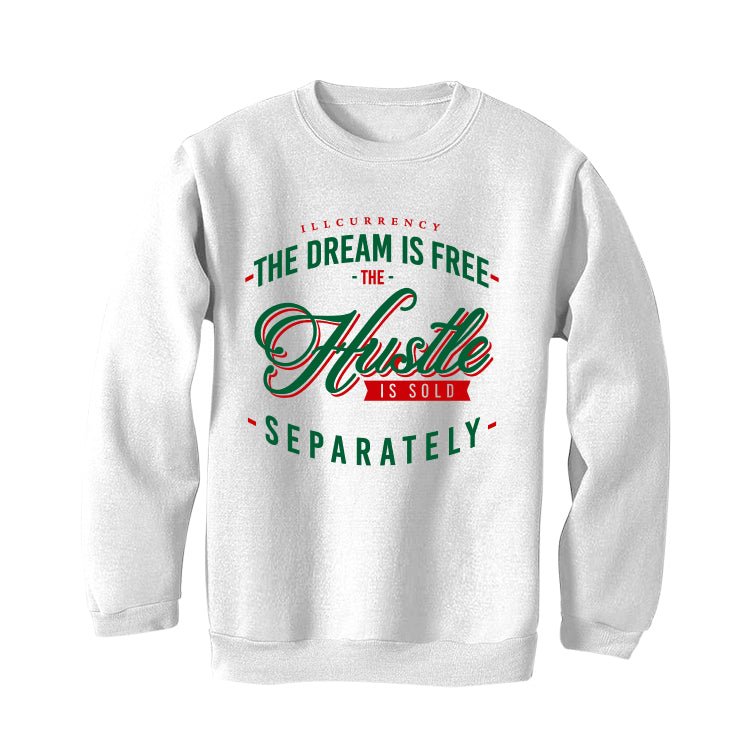 Nike SB x Air Jordan 4 “Pine Green” | illcurrency White T-Shirt (The dream is free)