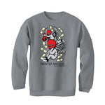 Air Jordan 12 “Playoffs” 2022 Grey T-Shirt (angels) - illCurrency Sneaker Matching Apparel